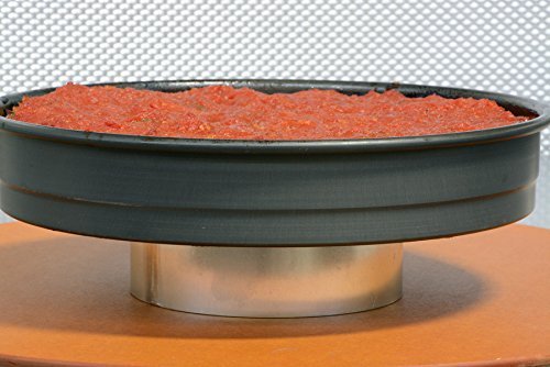 LloydPans Kitchenware USA Made Hard-Anodized 12 Inch Perforated Deep Dish Pizza Pan N4