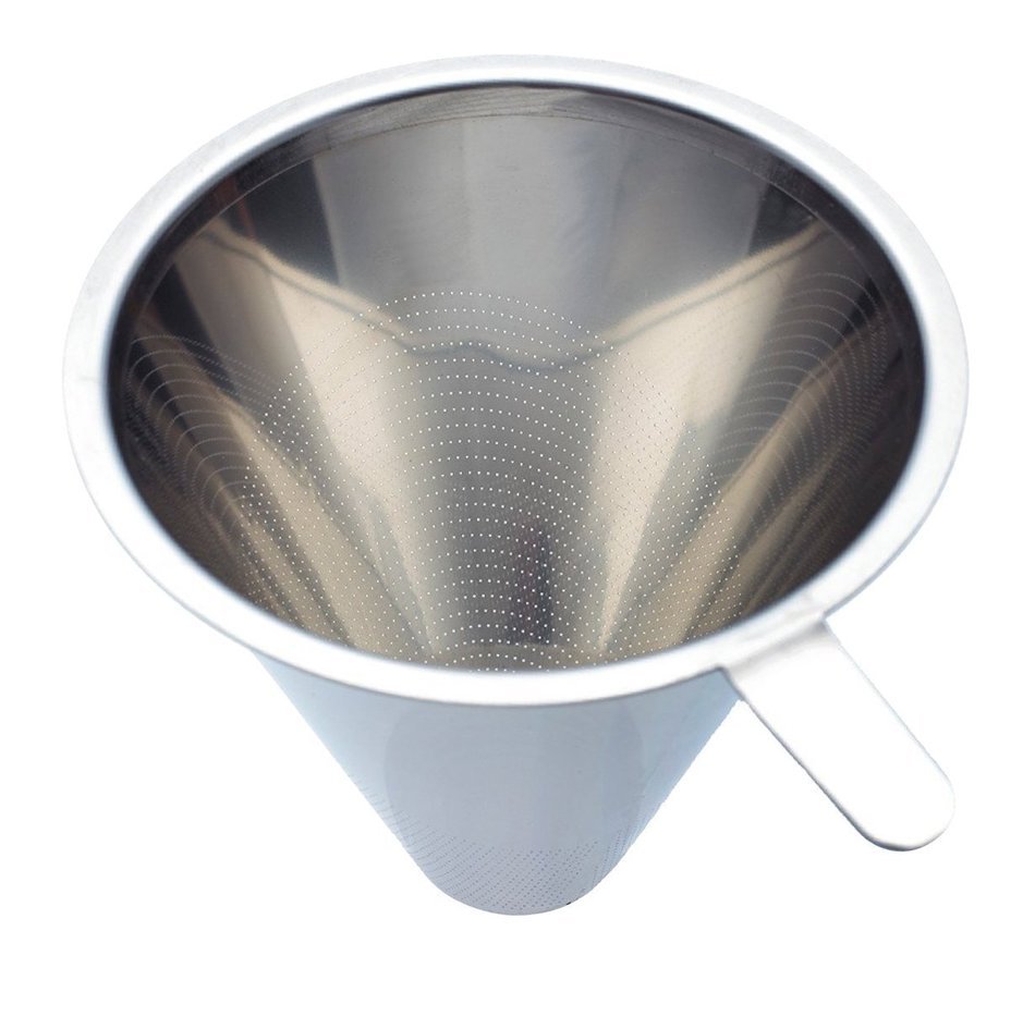 Osaka Pour-Over Drip Brewer, 6 Cup (27 oz) Glass Carafe with Permanent Stainless Steel Filter "Itsukushima"