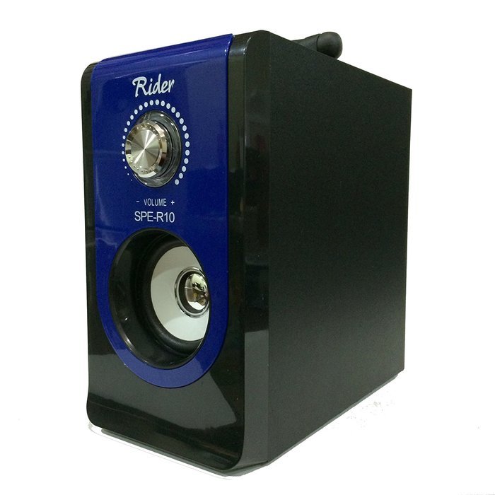 Rider Portable SD/USB Digital Loudspeaker Speaker Multimedia Music Boombox Player-R10 N2