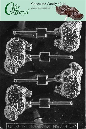 Cybrtrayd E187 Country Lamb Lolly Easter Chocolate/Candy Mold