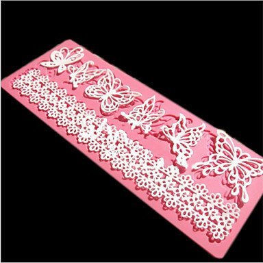 Y&XL&H Silicone 3D Butterfly Design Mold Cookware Dining Bar Non-Stick Cake Decorating Fondant Soap Mold SugarCraft N5