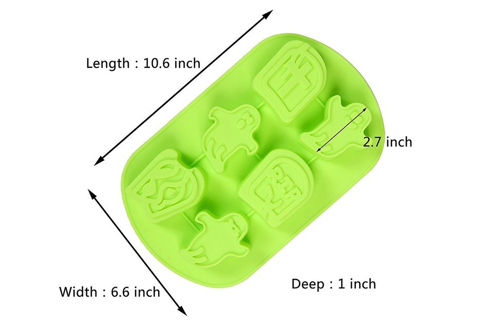 IHOMECOOKER 4PC Silicone Christmas Baking Mold Set Christmas Tree Snowflakes Snowman Cake Mold Set N13