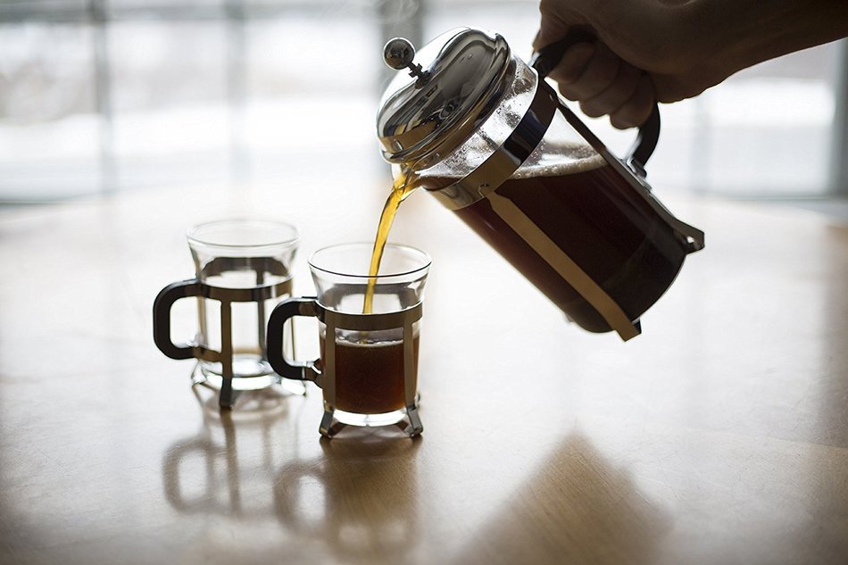 The Abundant Kitchen Professional French Press and Tea Infuser (1 Liter, 34 Oz) N4