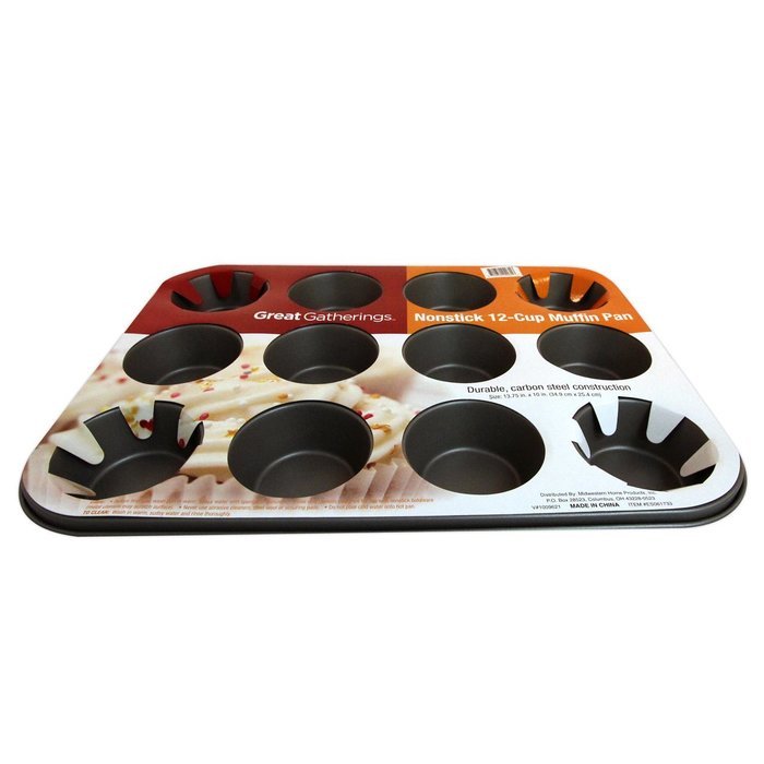 Great Gatherings ES06173 Nonstick 12-Cup Muffin Pan N2
