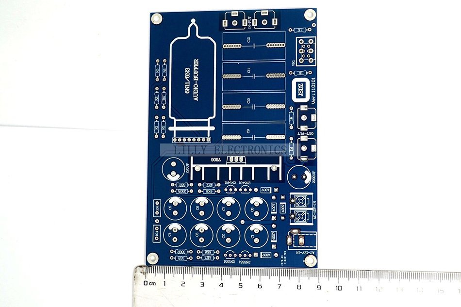 Q-BAIHE JSDZ DIY Kit 6N11 Tube Buffer Amp Audio PreAmplifier N4