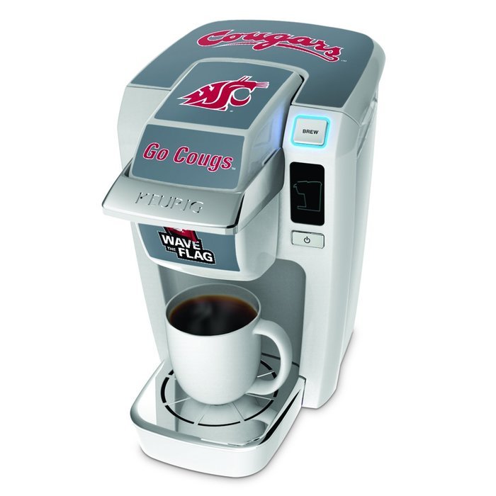Keurig 114503 Washington State University Brewer Decal, Gray