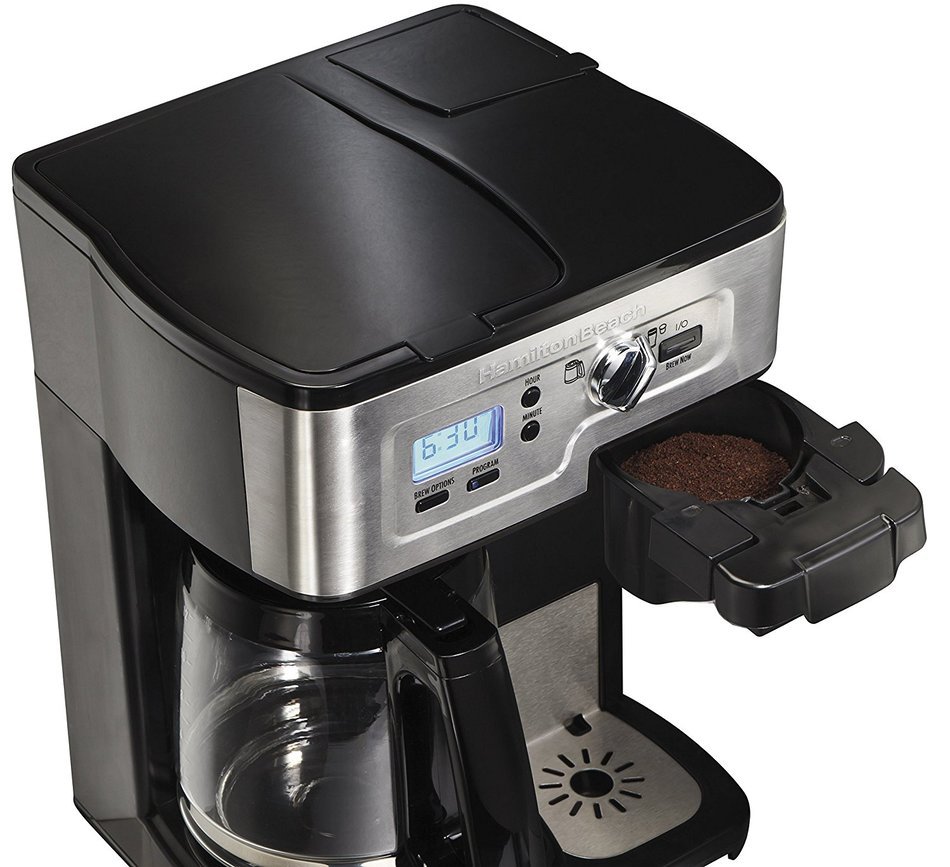 Hamilton Beach 49983 12 Cup 2way Flexbrew Digital Single With Bonus 58148 Blender N6 Free Image 5552