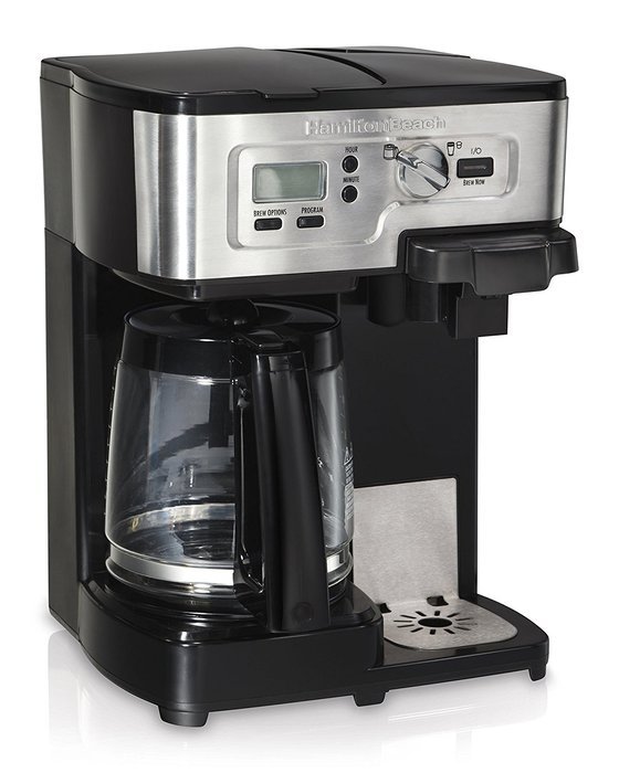 Hamilton Beach 49983 12 Cup 2Way FlexBrew Digital Single with Bonus 58148 Blender N7