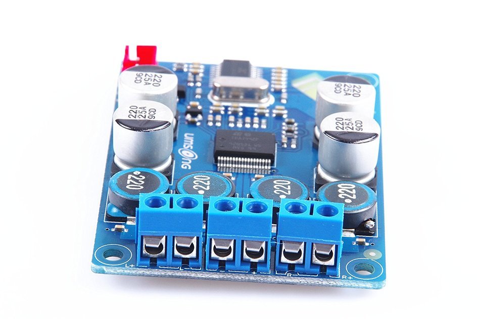 XINY 25W+25W TDA7492P Bluetooth stereo audio receiver digital amplifier board with AUX external audio input N8