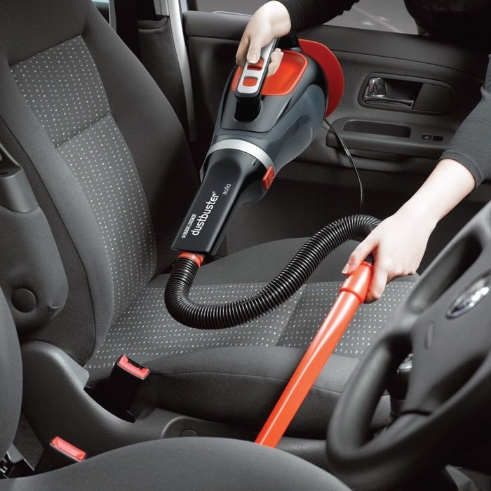 BLACK & DECKER Cyclonic Car Vacuum Cleaner Auto Dust buster Powerful 12V ADV1220 N4