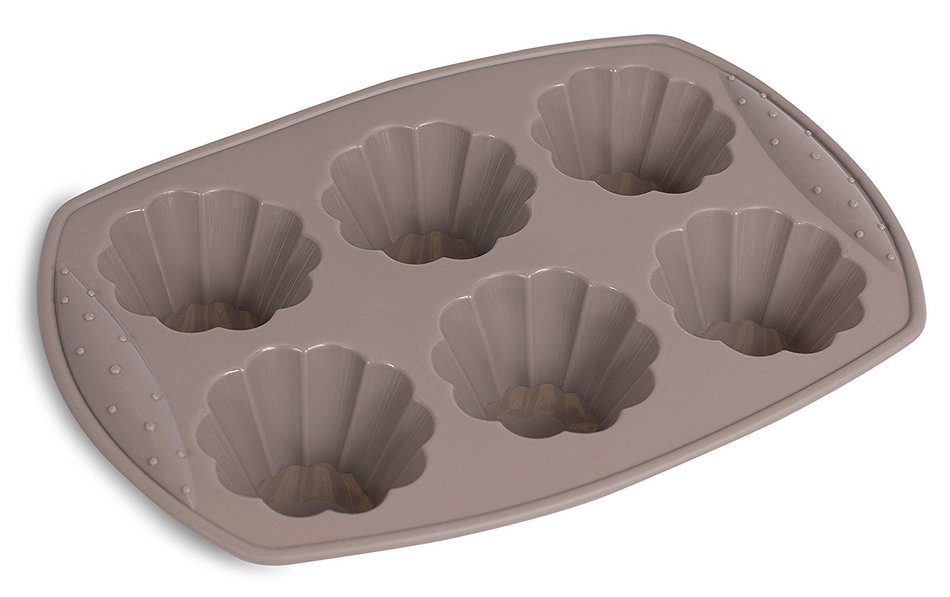 Internet&rsquo;s Best Silicone Decorative Cake Mold | 6 Cup | Cupcake Tray | Cake Baking Mold | BPA Free | Dishwasher... N2