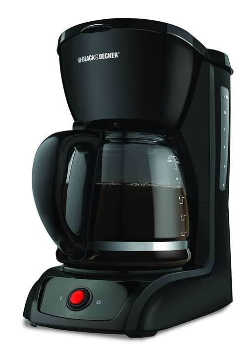 Black & Decker CM1200B 12-Cup Switch Coffeemaker, Black N5