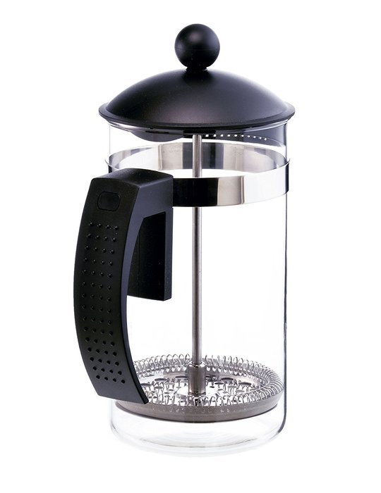 GROSCHE Findon 34 oz/1000 ml French Press: Extra Ultra-fine Micro-mesh Filter, Schott Germany Glass Beaker. INCLUDES... N5