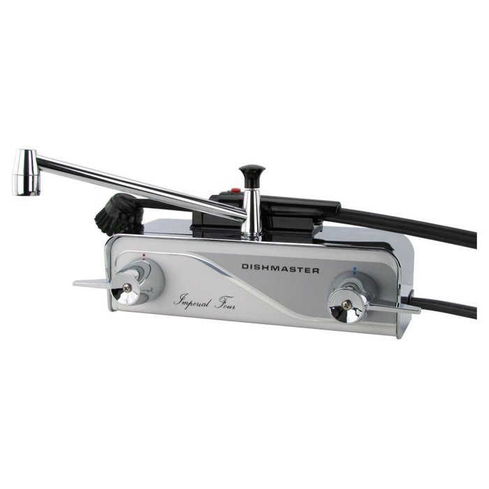 Dishmaster M76 Imperial Four Kitchen Faucet - Chrome N3