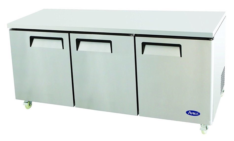 Atosa MGF8404 72'' Undercounter-Refrigerator