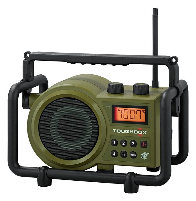 Sangean Portable Digital Ultra Rugged AM/FM Radio Receiver with Large Easy to Read Backlit LCD Display N5