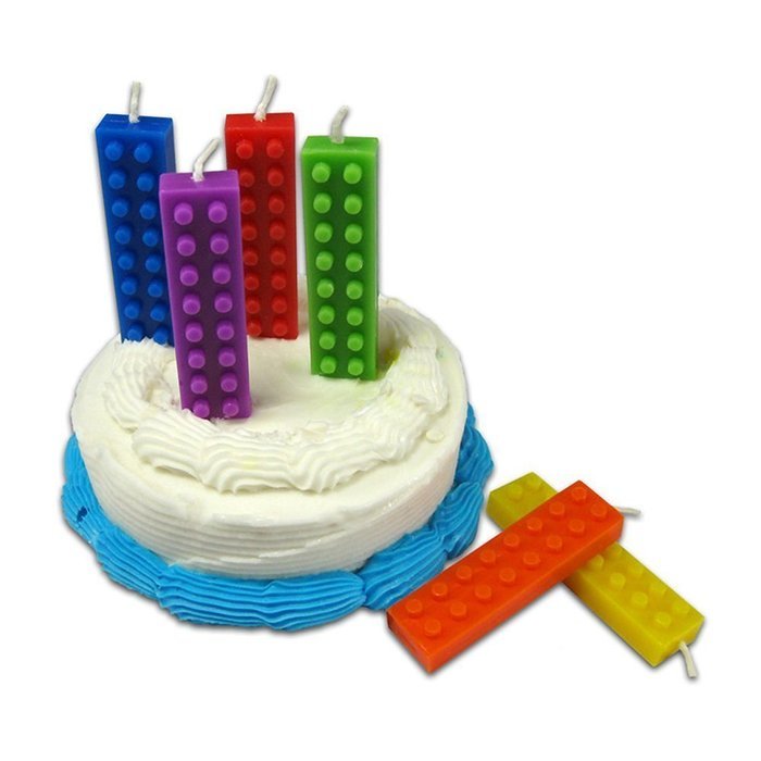 iNeibo Kitchen For Building Bricks Lovers - Value Set Of 5 Silicone Molds - For Ice Cube, Chocolate, Candy, Soap... N5