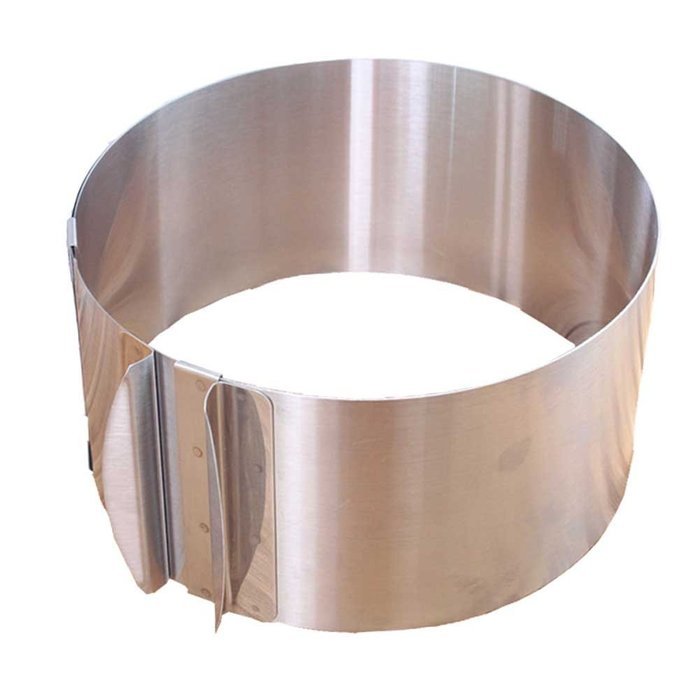 Jiaruo Adjustable Stainless Steel Cake Setting Ring N2