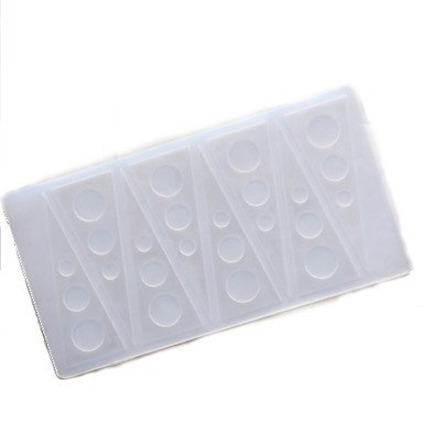 Y&XL&H Silicone Hollow Circle Triangle Chocolate Mold Cake Chocolate Plugin Mould Baking Accessories Cake Decorating N3