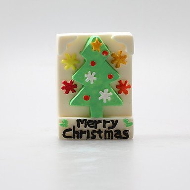 Sher Merry Christmas Chocolate Silicone Molds,Cake Molds,Soap Molds,Decoration Tools Bakeware N3