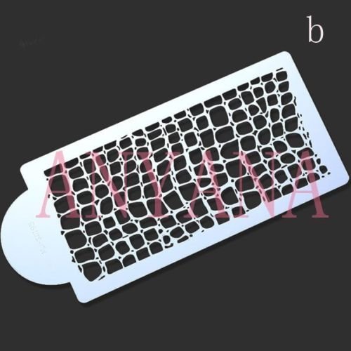 Anyana Cake Stencil For the Designer ARTS CRAFTS for Decorating cupcake Pattern cookie N3