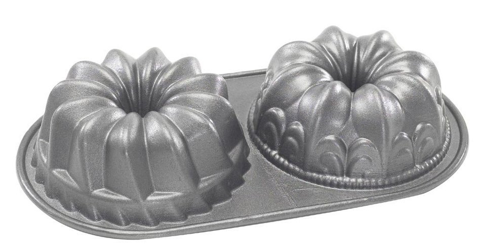 Nordic Ware Platinum Bundt Duet Pan N2