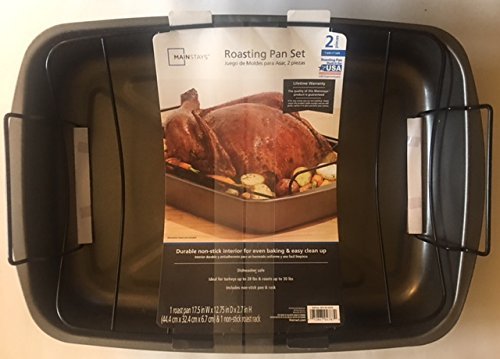 2 Piece Roasting Pan Set