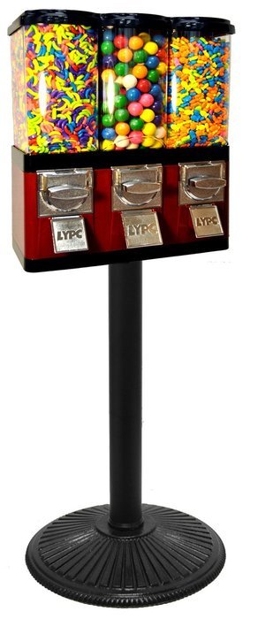 Triple Pod Candy Vending Machine