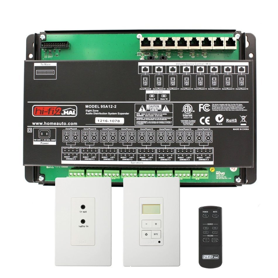 Leviton 95A00-2 8 Zone 8 Source Kit for Structured Wiring Enclosures N2