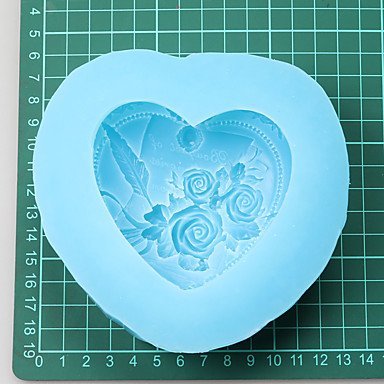 Y&XL&H Soft Clay Rose Necklace Resin Jewelry Box Chocolate Silicone Molds,Decoration Tools Bakeware N4
