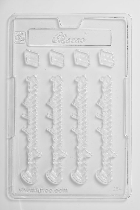 Cacao Congratulations (Words) Chocolate 4 Cavity