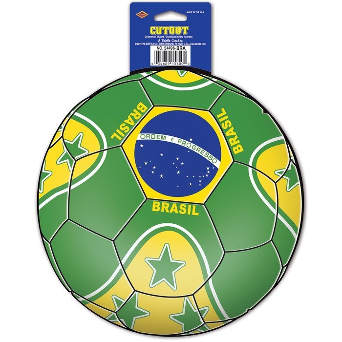 Beistle Cutout, 10-Inch, England N4
