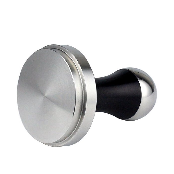 Love The Worder Stainless Steel double Coffee Tamper Machine Espresso Press Flat Base(57.5MM, blue) N3