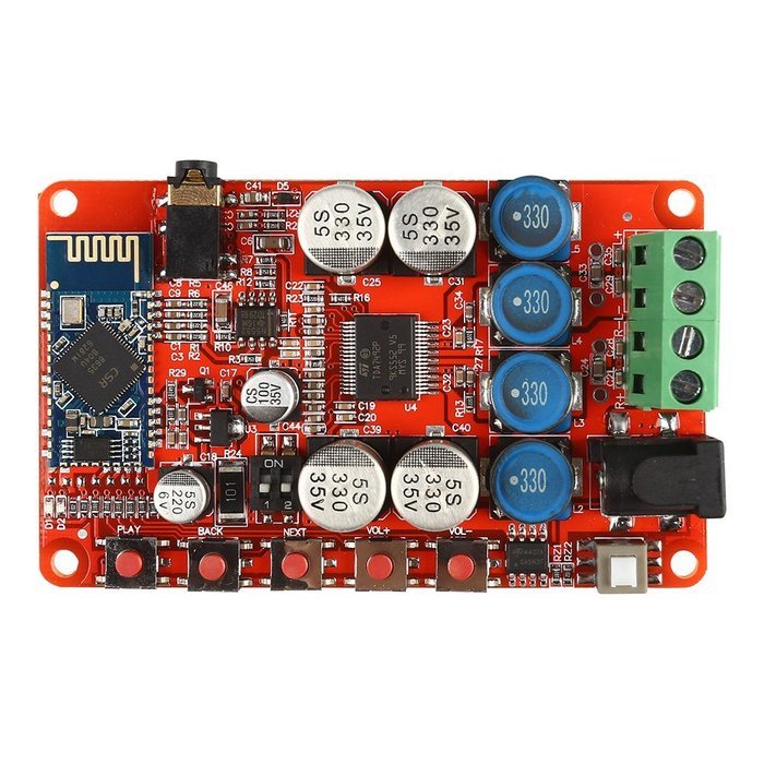 SainSmart TDA7492P Digital Amplifier Board, 25W + 25W, with Wireless Bluetooth 4.0 Audio Receiver