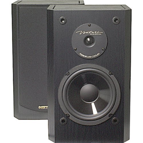 Bic America - 6" 175-Watt 2-Way Shielded Bookshelf Speakers "Product Category: Speakers- Bookshelf/6 Speakers"