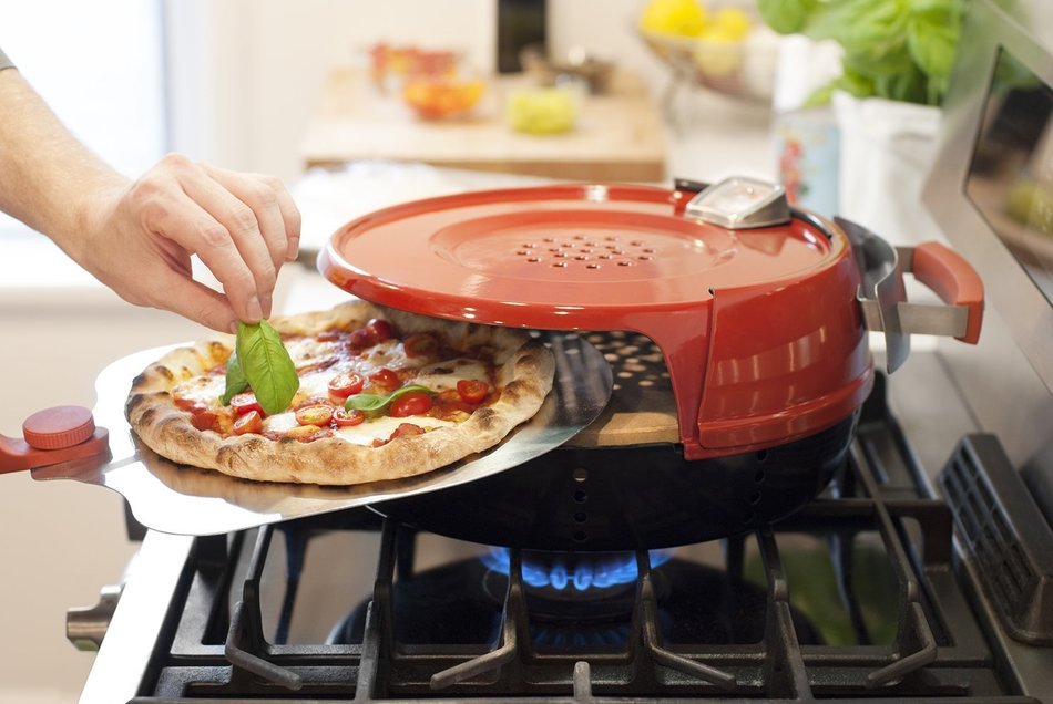 Pizzacraft PC0601 Pizzeria Pronto Stovetop Pizza Oven N7