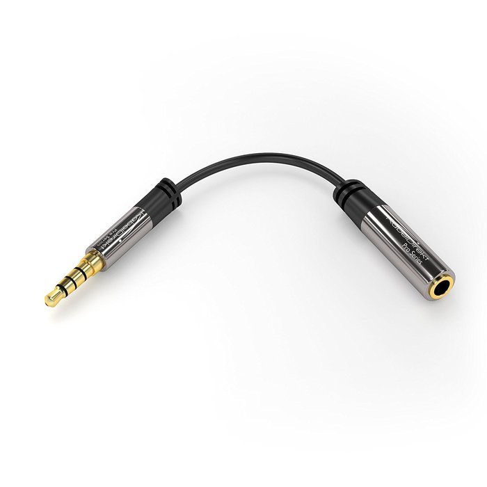KabelDirekt (0,5 ft) Y Adapter ( 1 x 3.5mm female to 2 x RCA male) - PRO Series N12