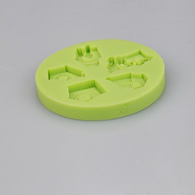 Sher Silicone Mold Birdhouse Mould Fondant Cake Decoration Polymer Clay Fimo Sugarcraft Tools Chocolate Cupcake...