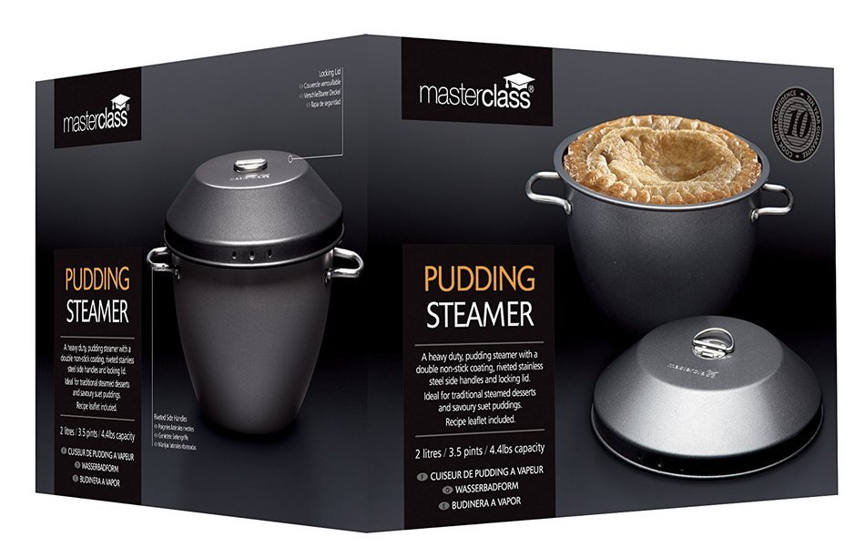 Master Class Non-Stick 2 Litre Pudding Steamer KCMCHB61 N4