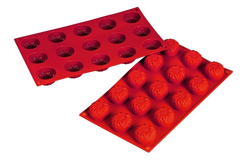Fat Daddio's Silicone Bakeware Sunflower, 0.78 Ounce