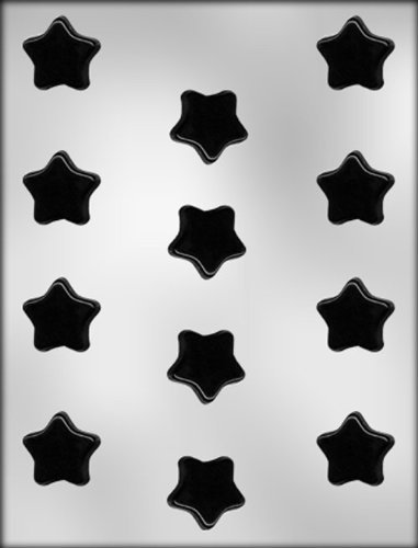 CK Products 1-1/4-Inch Flat Star Chocolate Mold