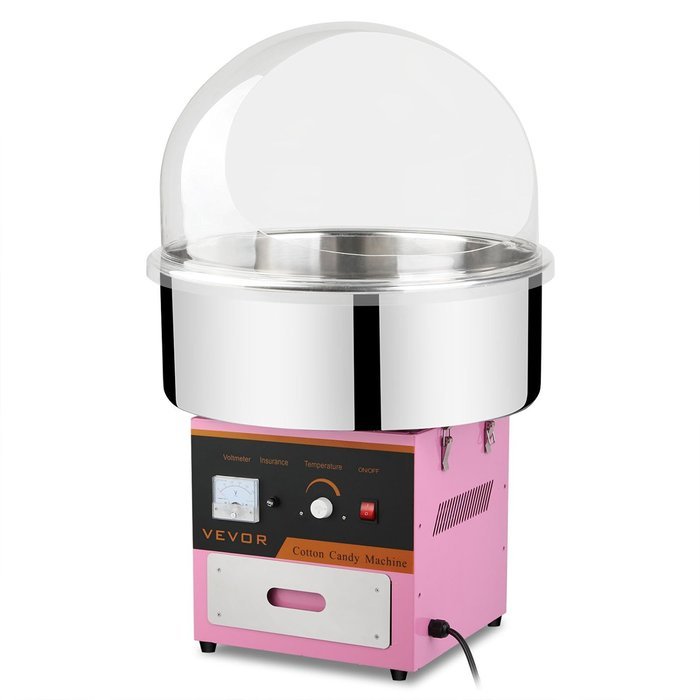 FoodKing Cotton Candy Machine Candy Floss Maker Electric Floss Maker Commercial Use 1030W for Wedding Party (Cotton... N12