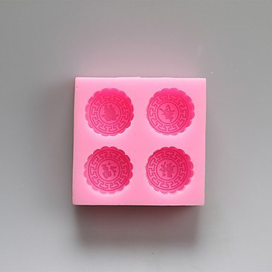 Sher Fu Lu Shou Xi Chinese Word Shape Chocolate Silicone Molds,Cake Molds,Soap Molds,Decoration Tools Bakeware N5