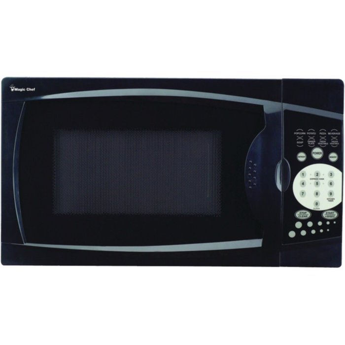 Magic Chef MCM770B Countertop Microwave .7 Cu ft 700W Black W/Digital Touch Home & Garden