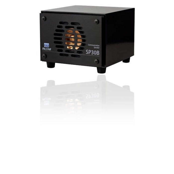SP30B Audiophile Communication Speaker - Black Gloss - solid wood N2