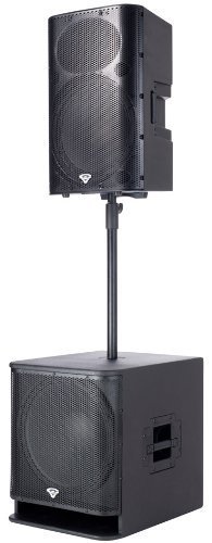 Cerwin-Vega P1500X - Portable Powered PA Speaker & P1800sx Active Subwoofer N5