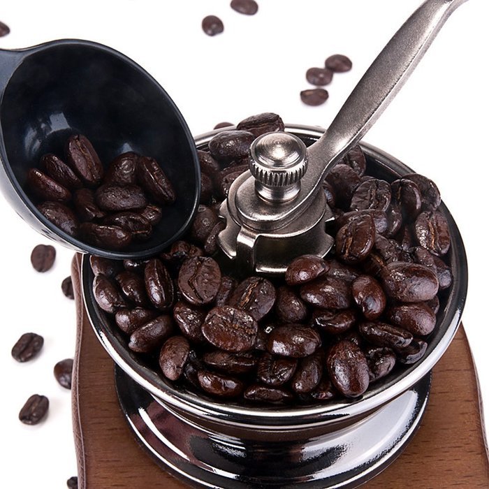 Solid Wood Handmade Coffee Machine, Vintage coffee grinder N6
