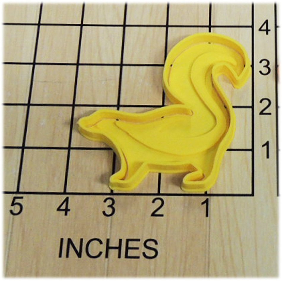 Skunk Fondant Cookie Cutter and Stamp #1352