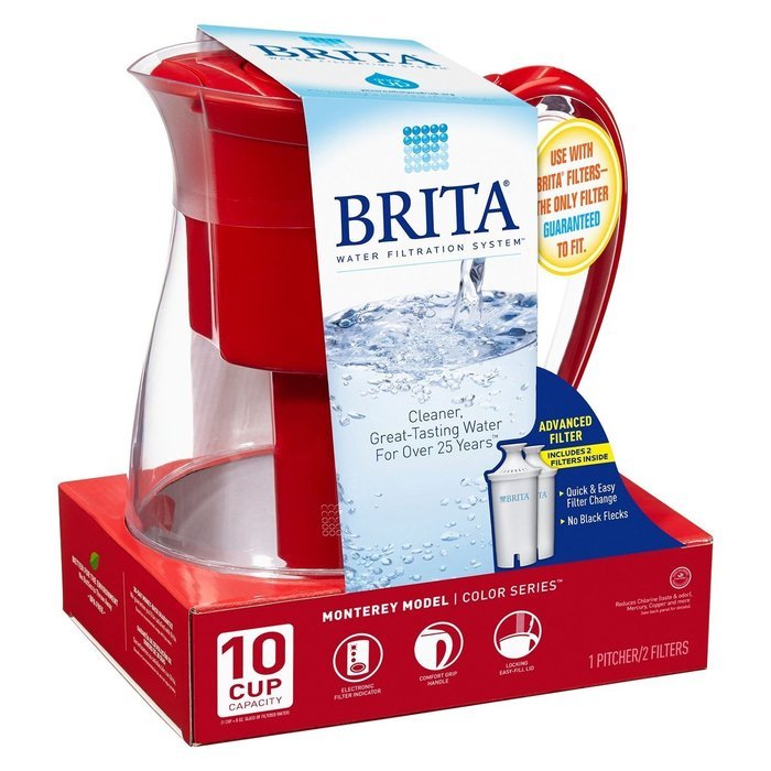 Brita Monterey Water Filtration System, Charcol (plus 2 filters) N3