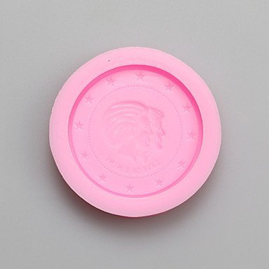 Y&XL&H Commemorative Version Of The Head Shape Chocolate Silicone Molds,Cake Molds,Soap Molds,Decoration Tools... N5